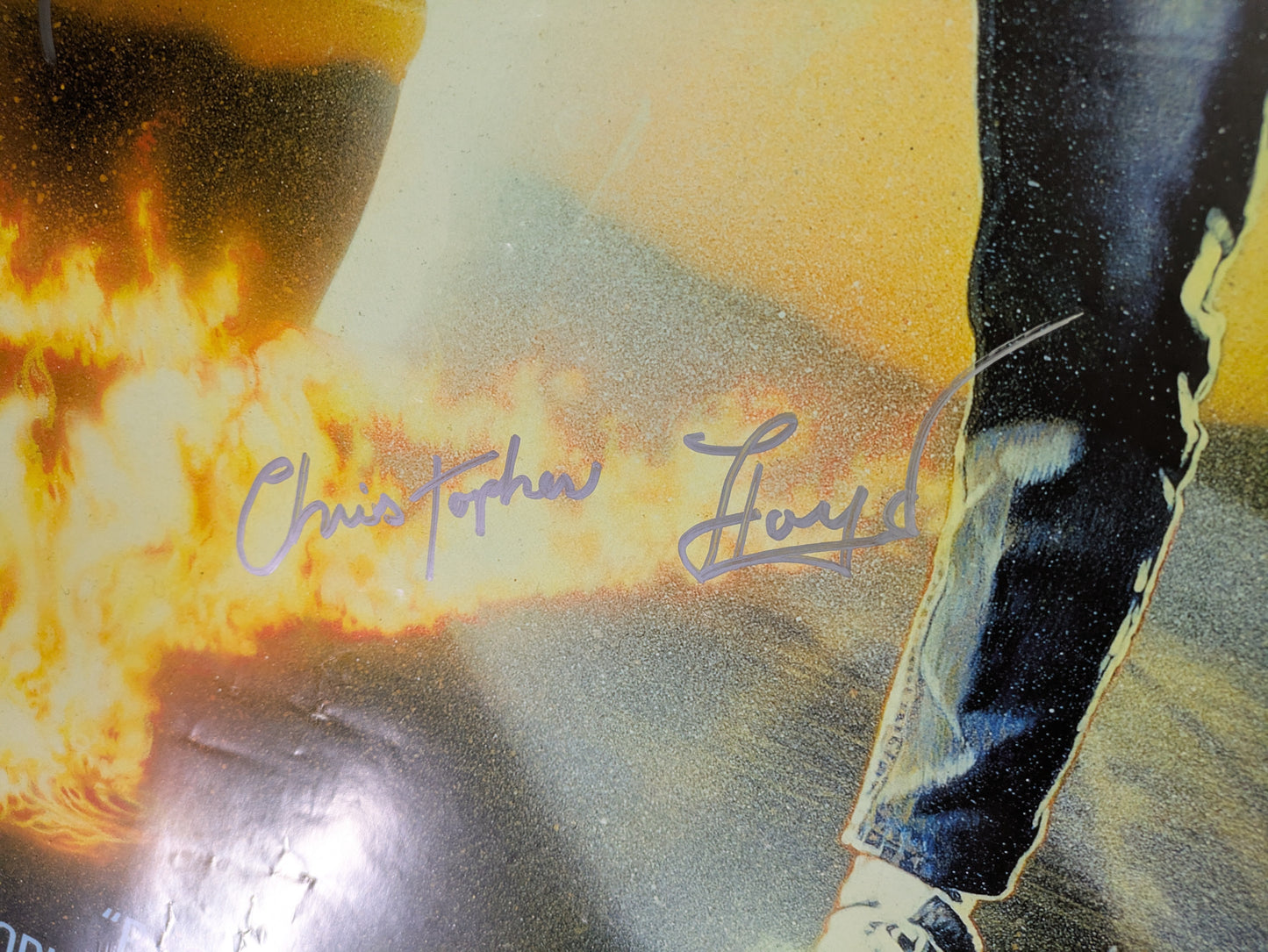 Back To The Future 27x40 Movie Poster Signed x4 Michael J Fox Christopher Lloyd