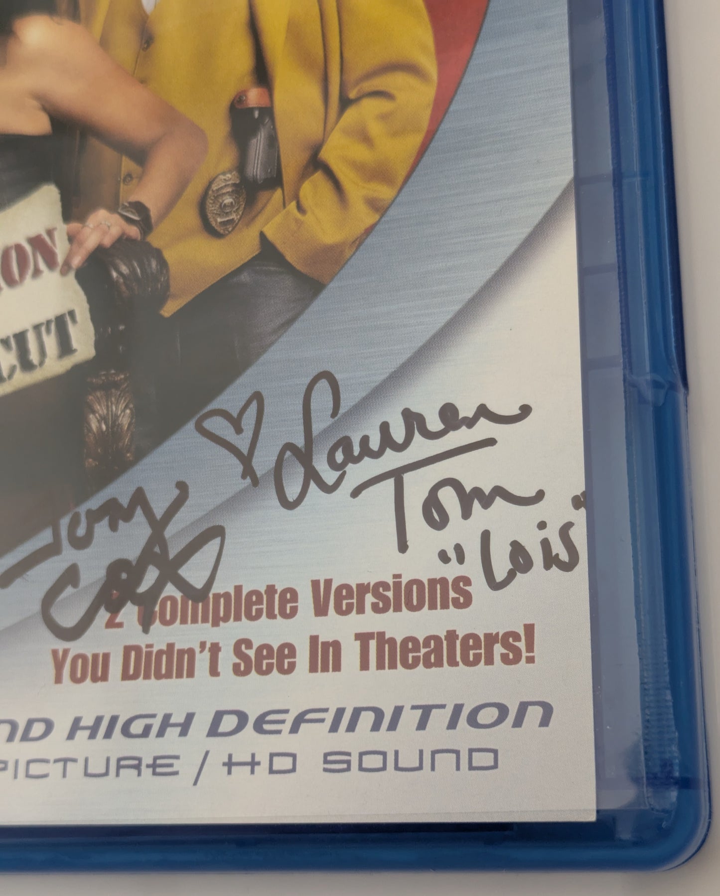 Bad Santa Blu Ray DVD Signed Autographed By Tony Cox, Terry Zwigoff, Lauren Tom