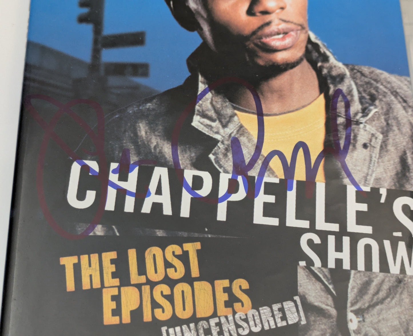 Dave Chappelle Signed / Autographed DVD Chappelle's Show Lost Episodes JSA COA