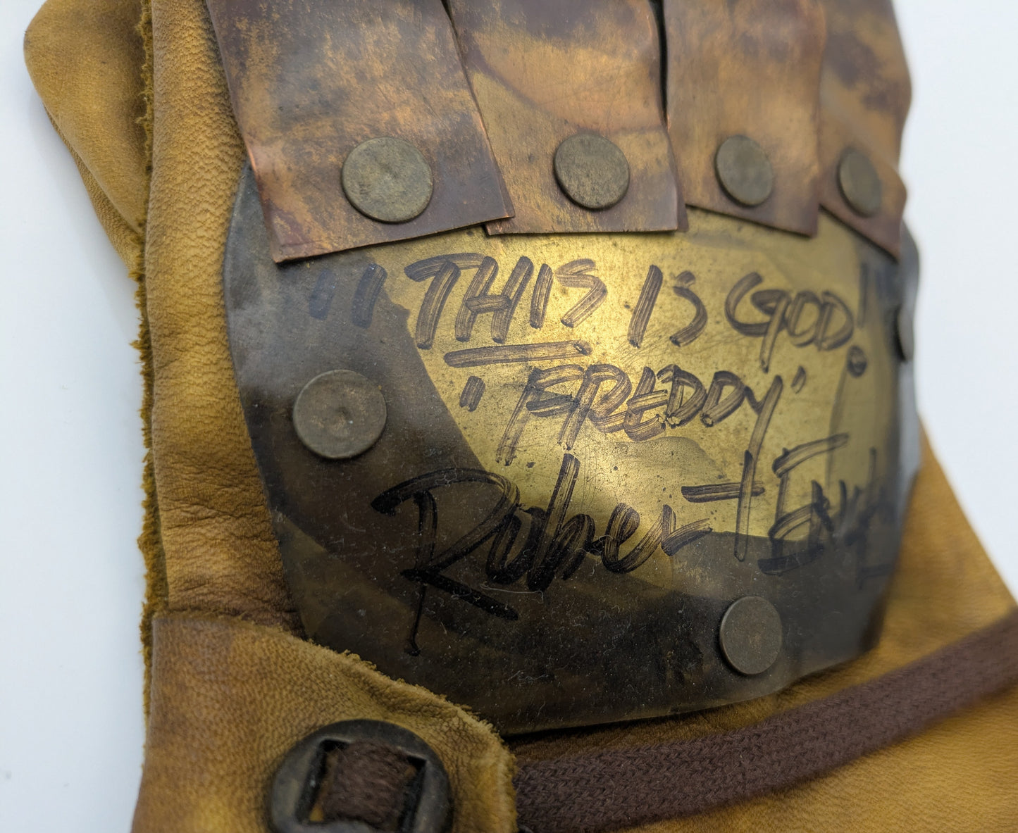 Freddy Krueger Glove Signed Robert Englund Handmade Metal - Nightmare Elm Street