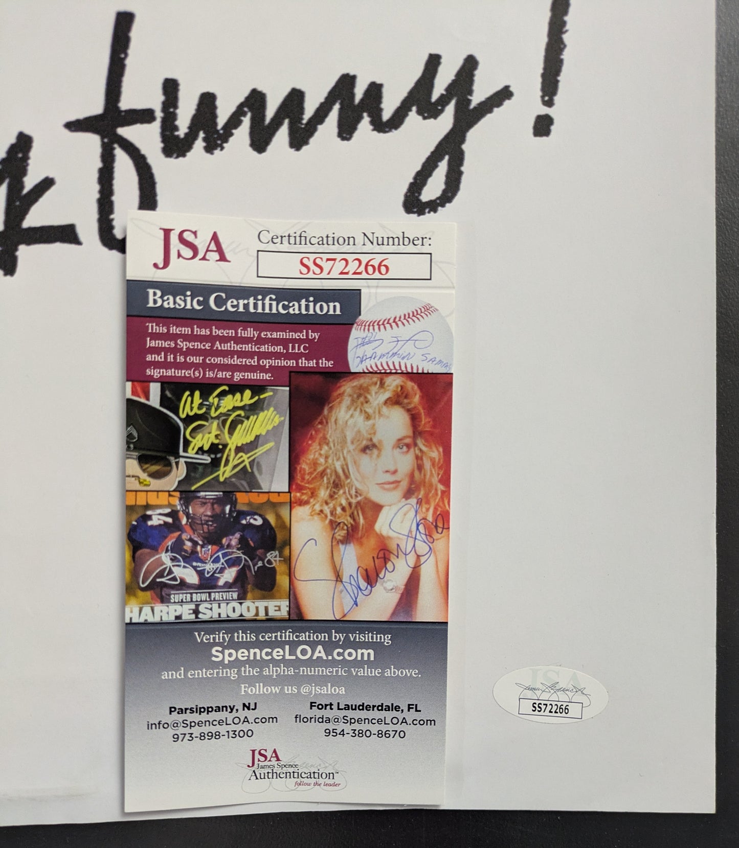 Cheech & Chong Up in Smoke Signed Poster 27x40 JSA COA