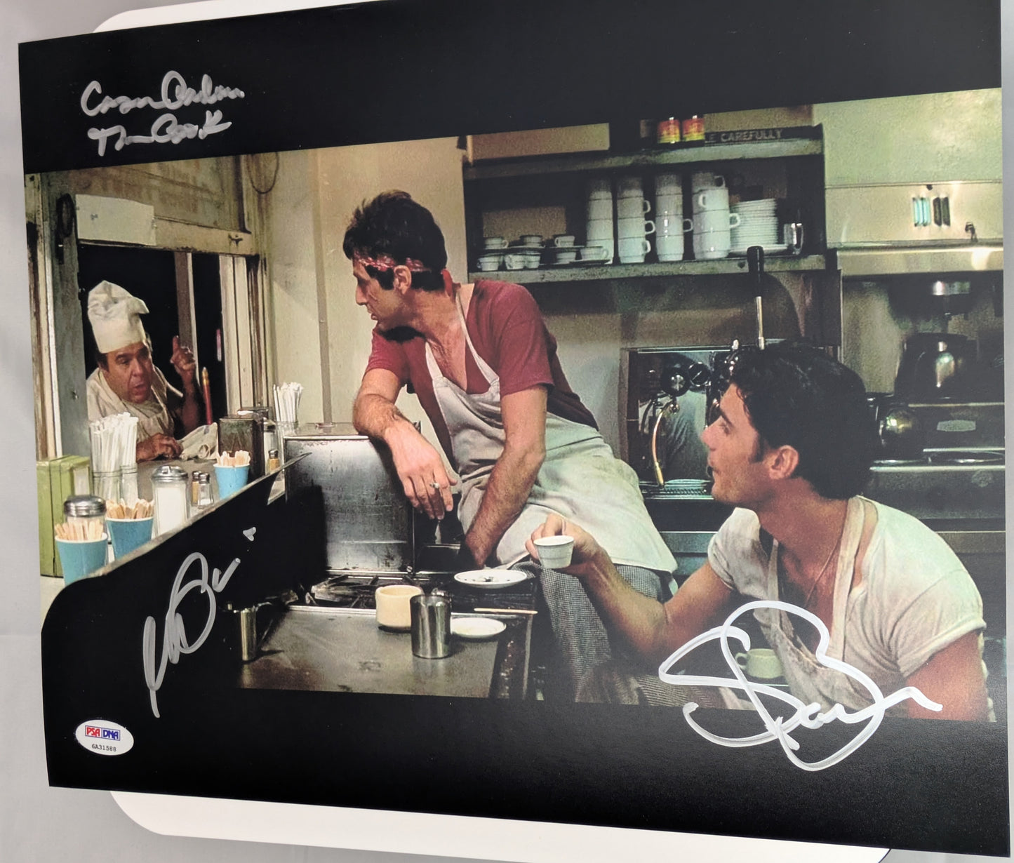 Al Pacino, Steven Bauer & Caesar Cordova Signed Scarface 11x14 Photo PSA DNA