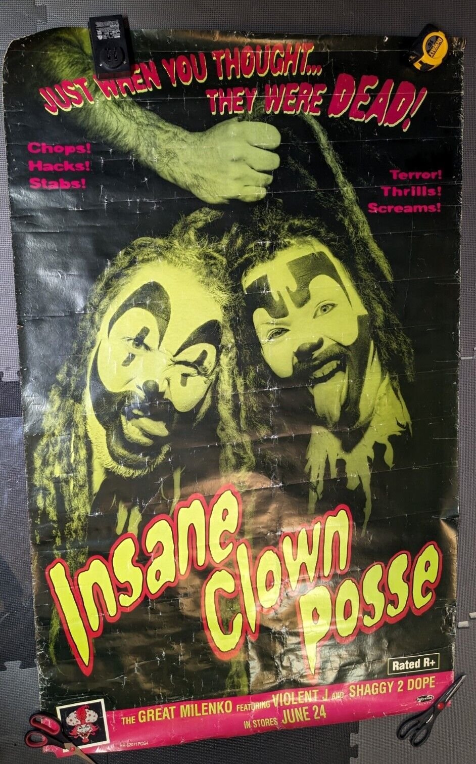 Insane Clown Posse ICP Original JWYTTWD Vintage Great Milenko Promo Poster