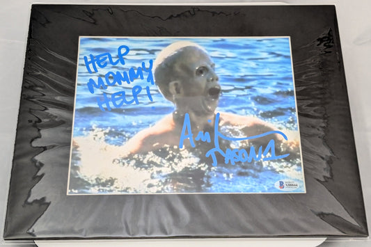 Ari Lehman Signed 8x10 Friday the 13th Matted Photo BAS