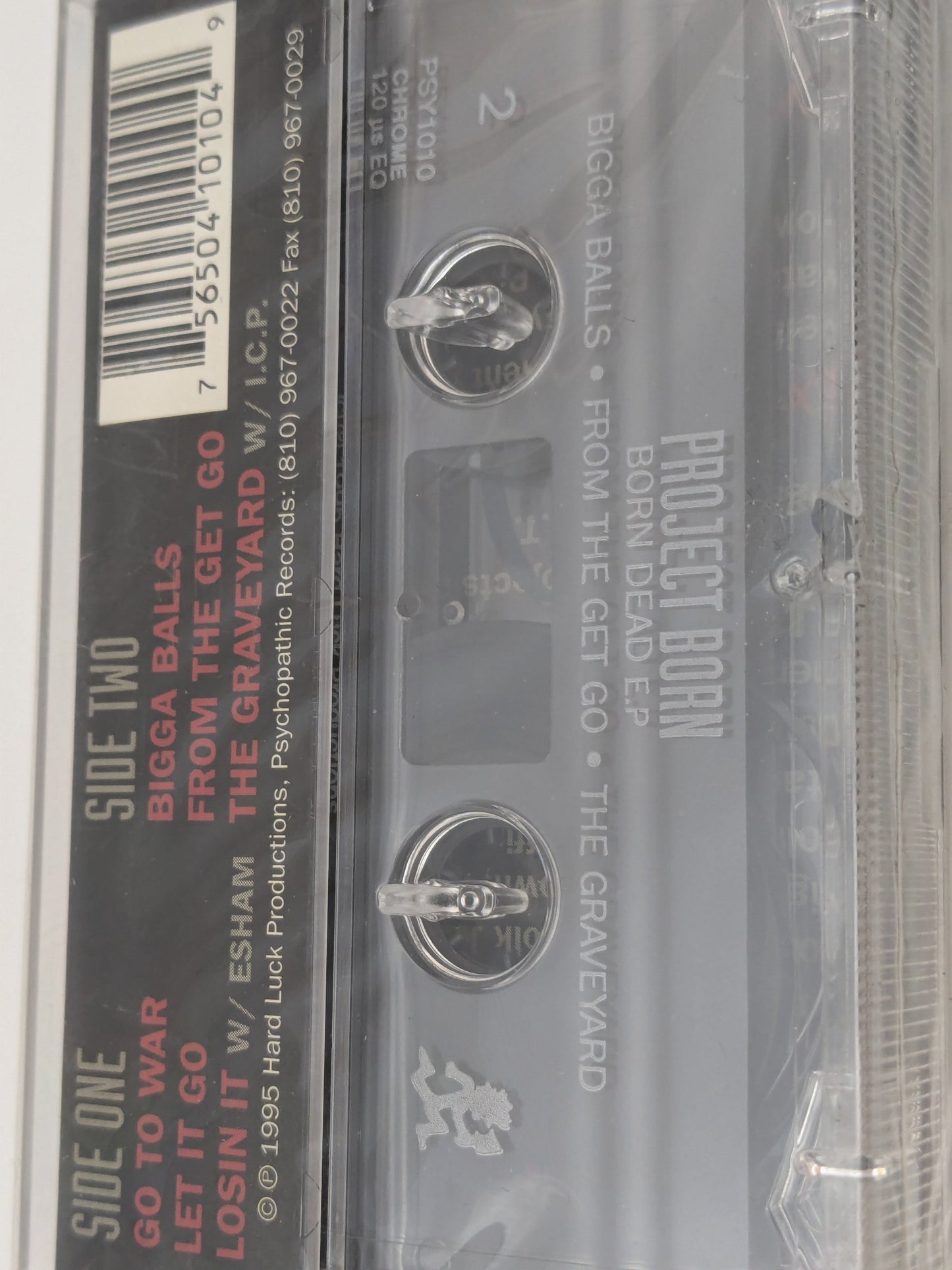 Project Born Born Dead Cassette Tape Sealed ICP 1995 Flint, MI