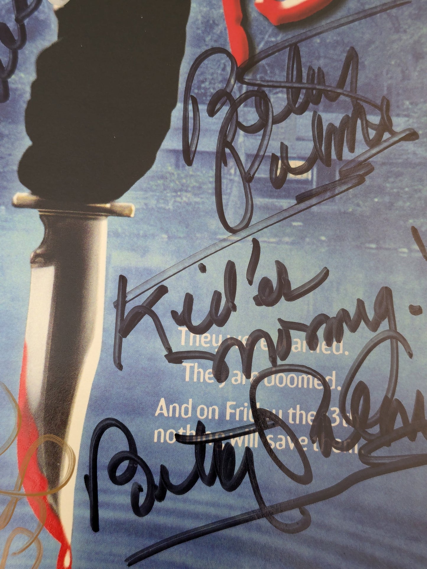 Friday the 13th DVD Signed by Betsy Palmer, Sean S Cunningham, Adrienne King