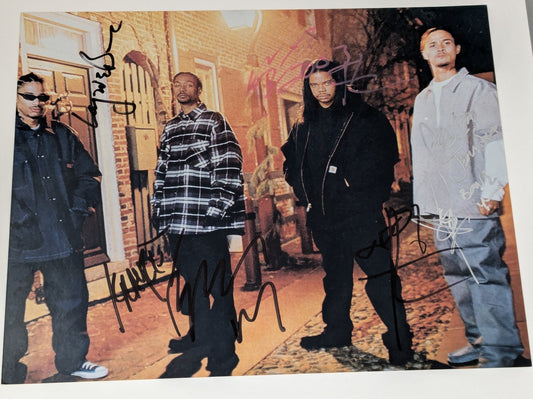 Bone Thugs -n- Harmony 4 Members Signed 8x10 Photo