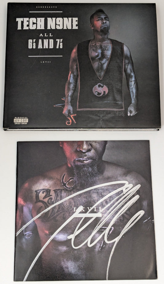 Tech N9ne All 6's and 7's Signed CD Strange Music ICP