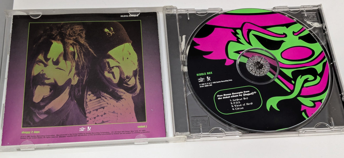 Riddle Box with Hed PE Sample CD Insane Clown Posse ICP