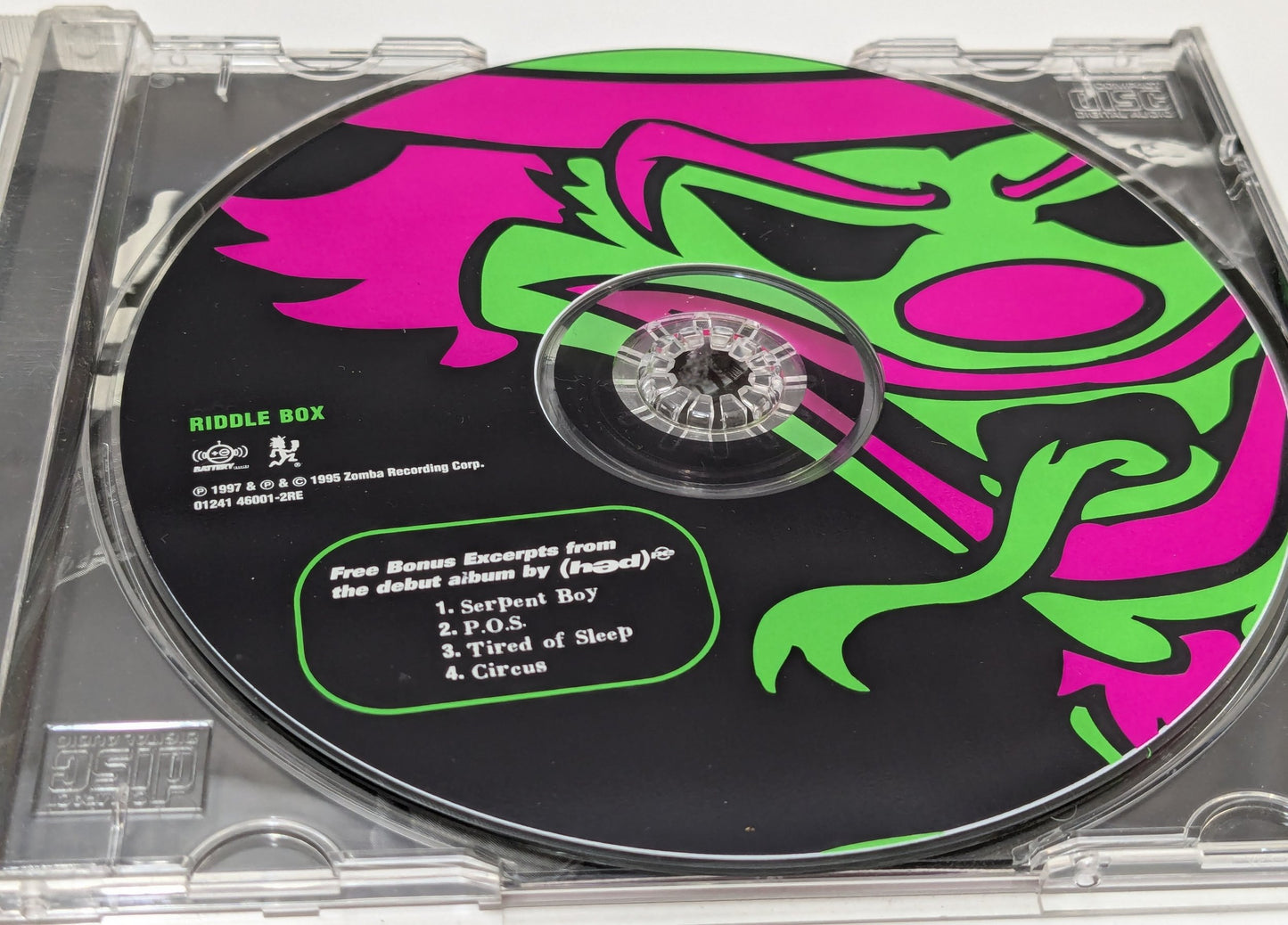 Riddle Box with Hed PE Sample CD Insane Clown Posse ICP