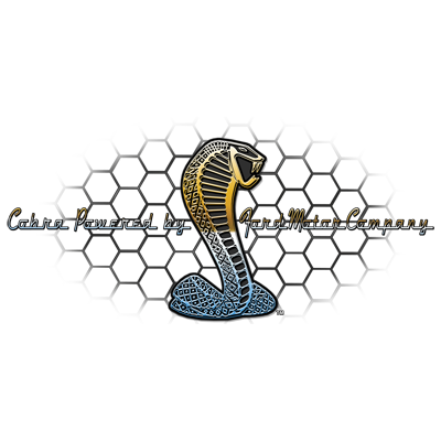 Cobra Powered by Ford Hoodie / Sweatshirt - Carrol Shelby GT500 Mustang - Official Licensed Product