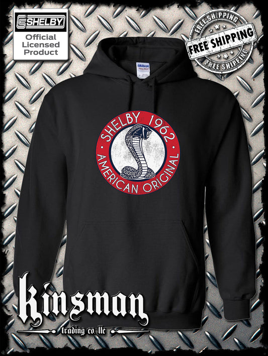 Carroll Shelby 1962 Circle Cobra Logo Hoodie / Sweatshirt