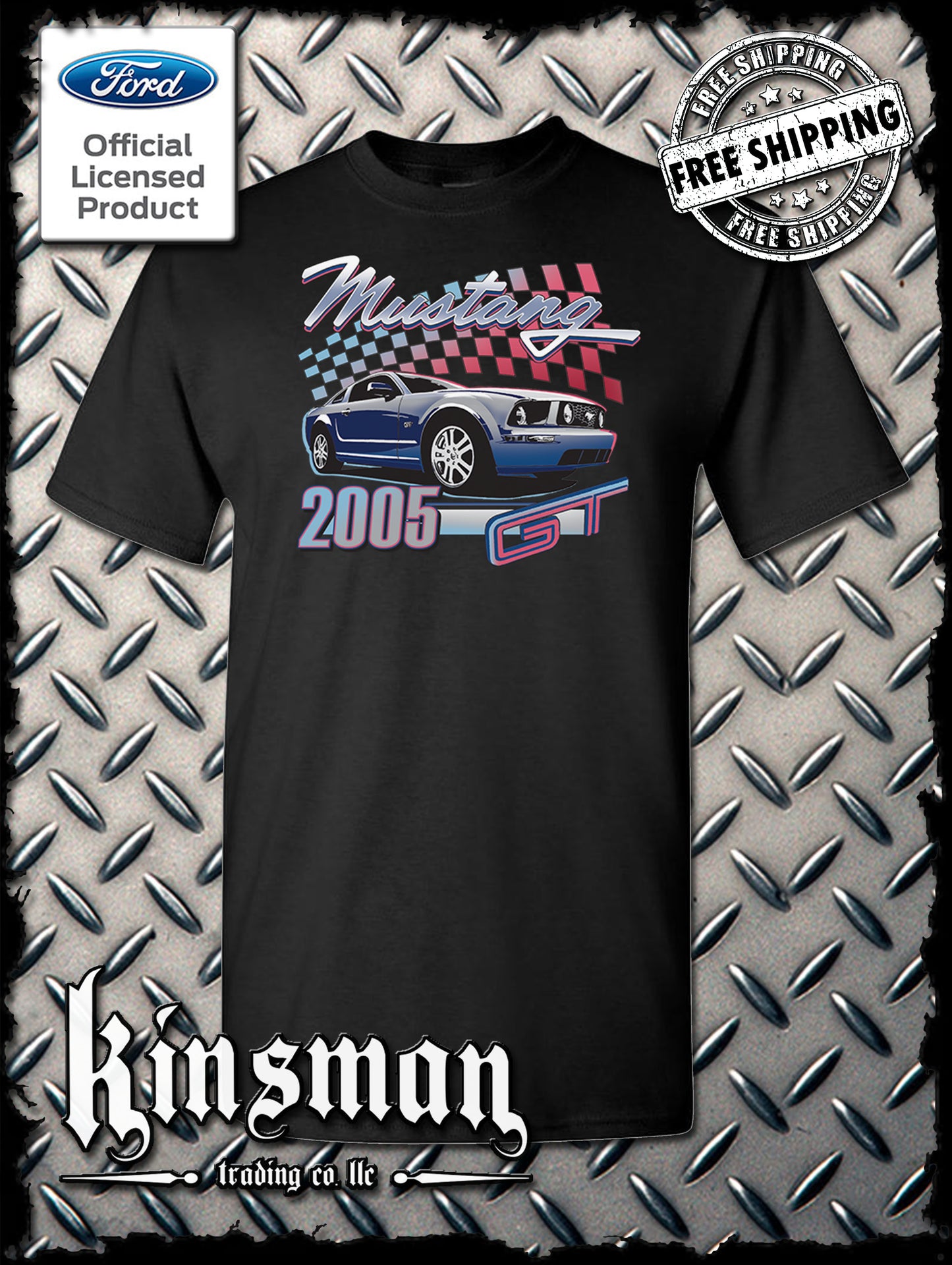 2005 Ford Mustang GT T-Shirt / Carrol Shelby Cobra
