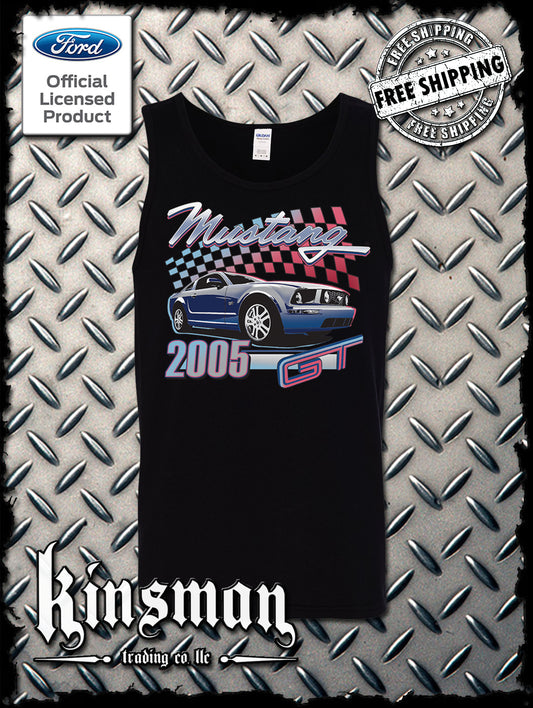 2005 Ford Mustang GT Tank Top T-Shirt / Carrol Shelby Cobra