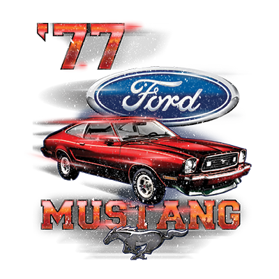 77 Mustang Ford Hoodie / Sweatshirt - Official Licensed Product