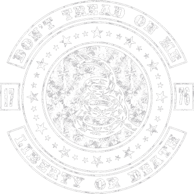 Don't Tread On Me LIBERTY or DEATH Rattlesnake 2-Sided Hoodie / Sweatshirt