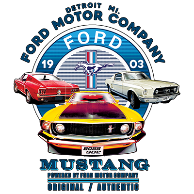 Ford Mustang Circle Logo Hoodie / Sweatshirt