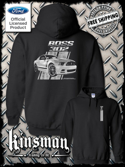 Ford Boss 302 Mustang 50 Years Hoodie / Sweatshirt - Official Licensed Product