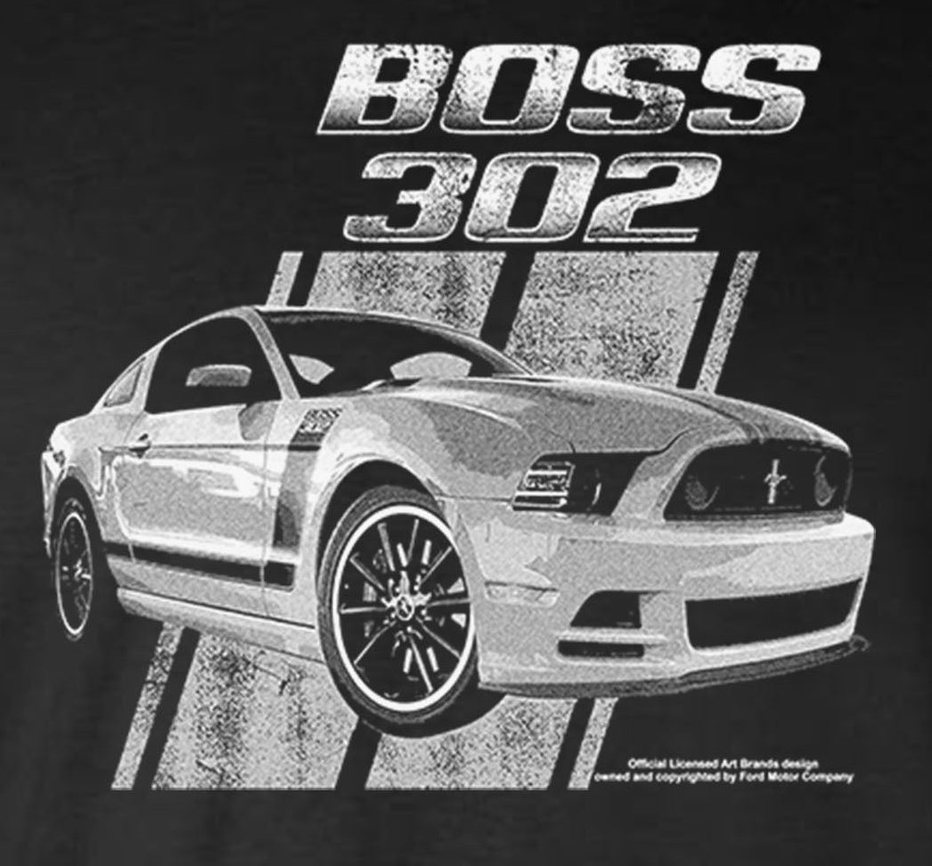 Ford Boss 302 Mustang 50 Years Tank Top T-Shirt - Official Licensed Product