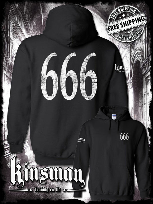 666 2-Sided Hoodie / Sweatshirt