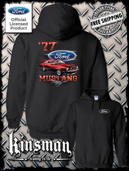 77 Mustang Ford Hoodie / Sweatshirt - Official Licensed Product