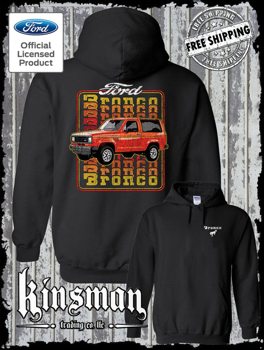 Ford Bronco 1983 2-Sided Hoodie / Sweatshirt