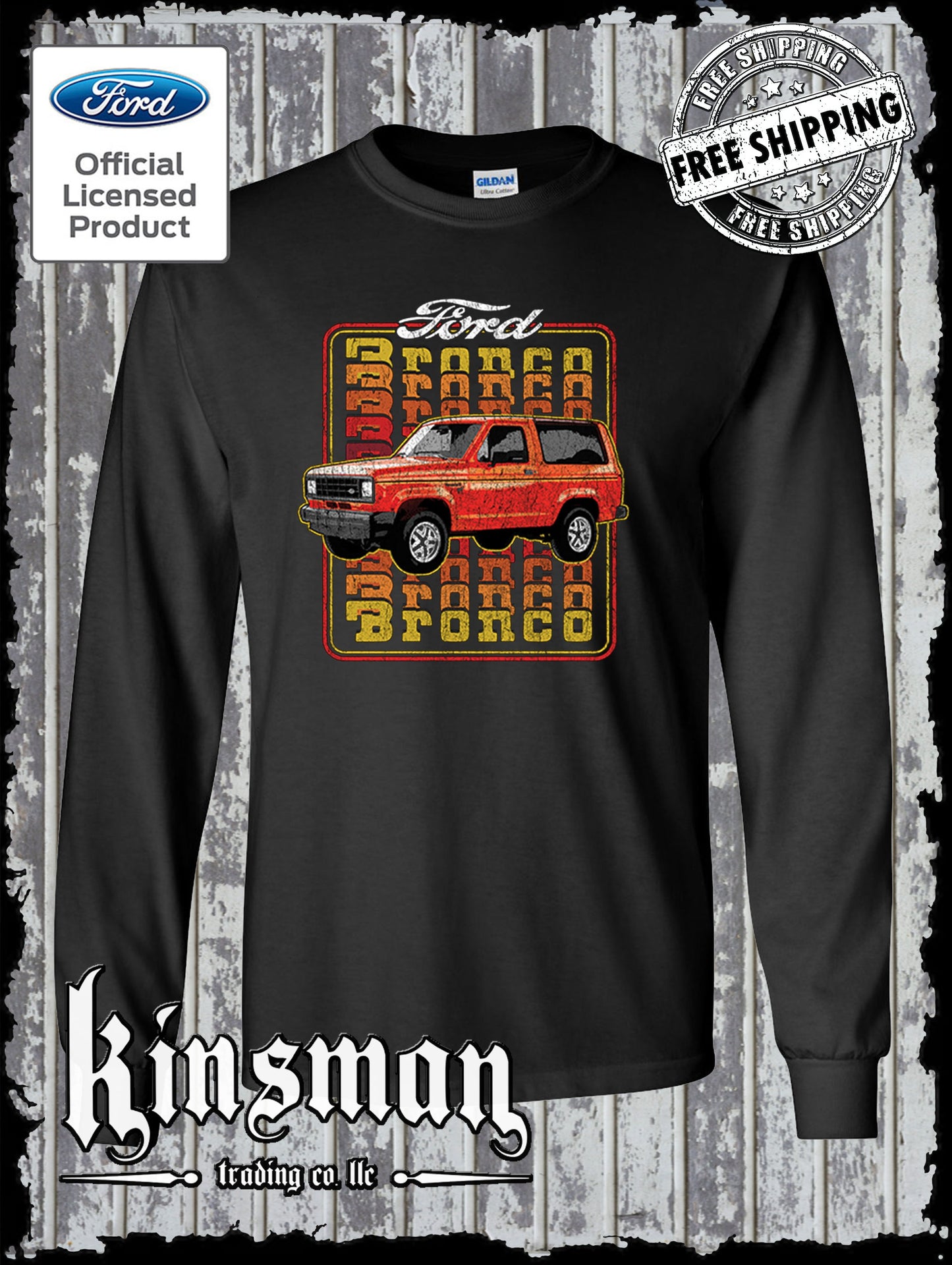 Ford Bronco 1983 Long Sleeve T-Shirt