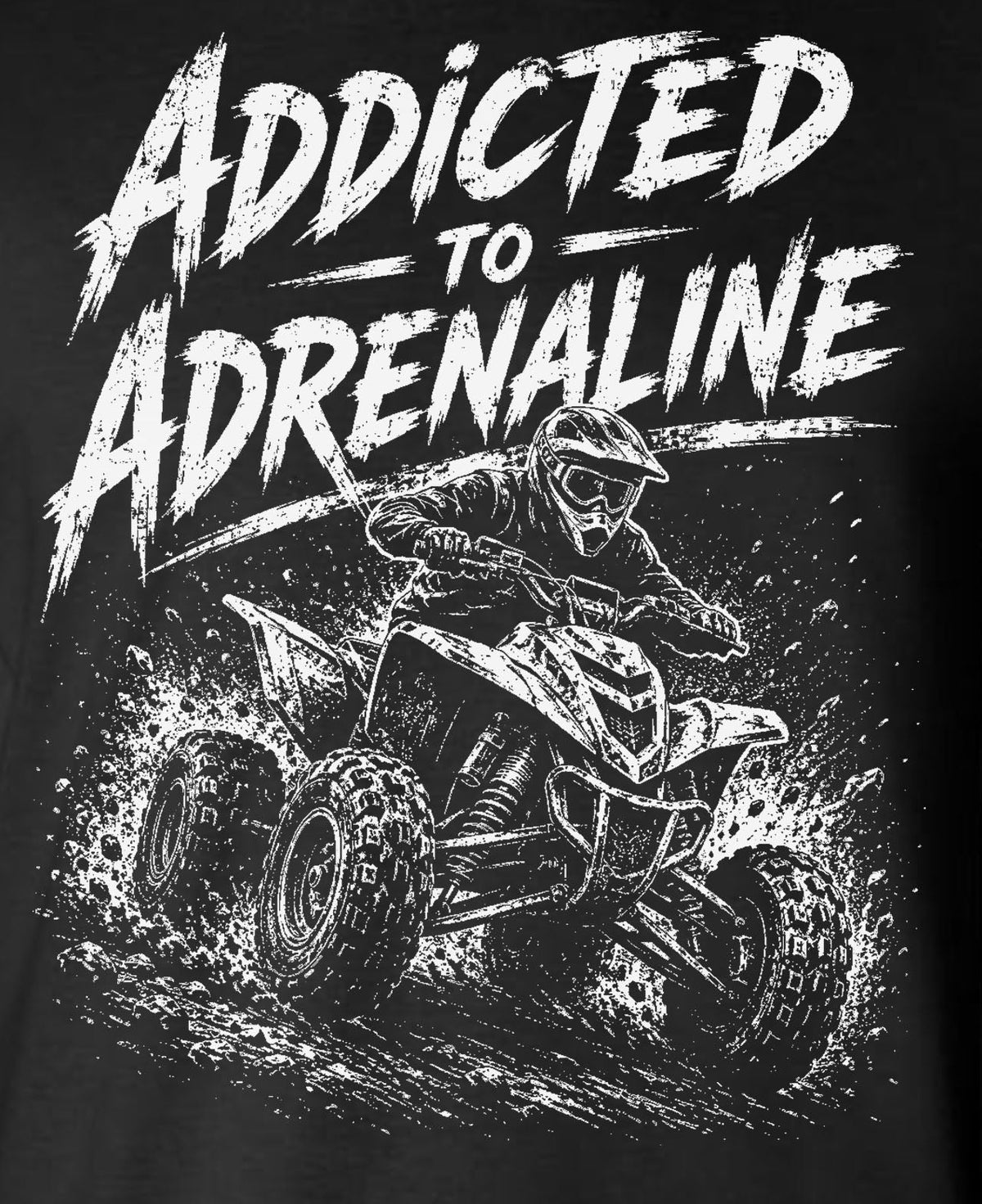 Addicted to Adrenaline ATV Tank Top T-Shirt
