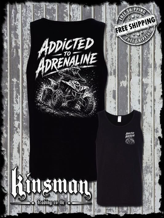 Addicted to Adrenaline ATV Tank Top T-Shirt
