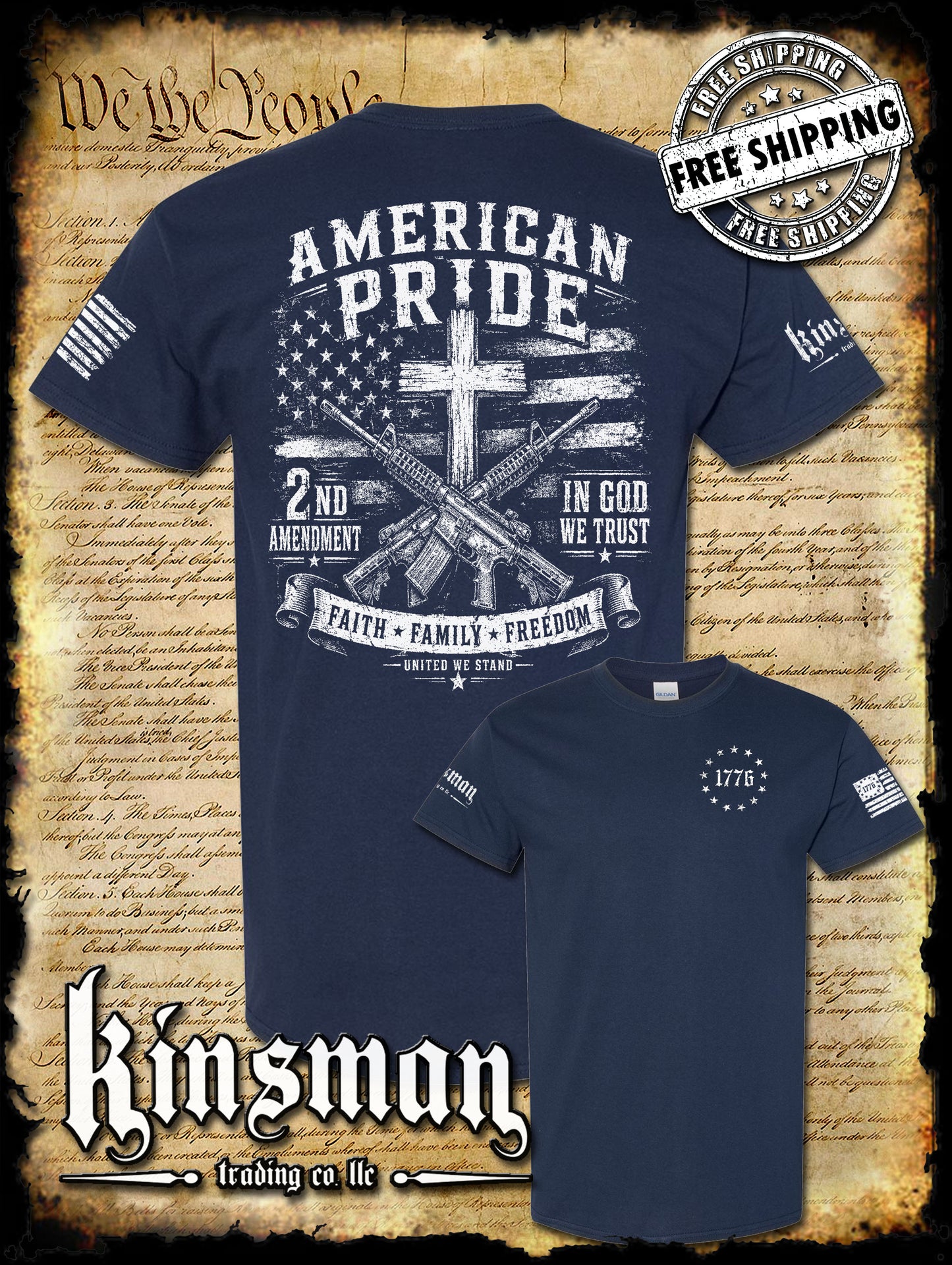 American Pride 2nd Amendment T-Shirt