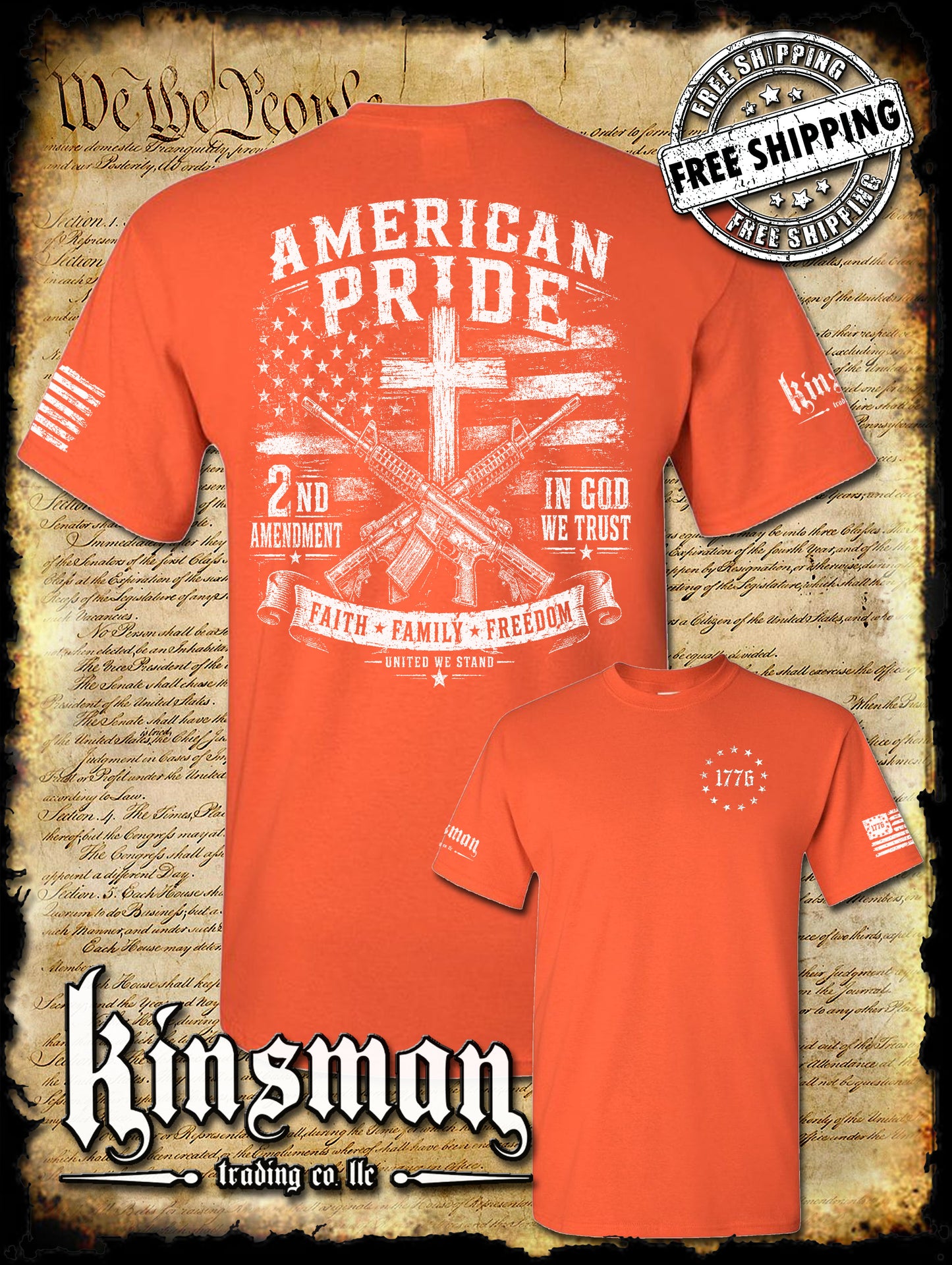 American Pride 2nd Amendment T-Shirt