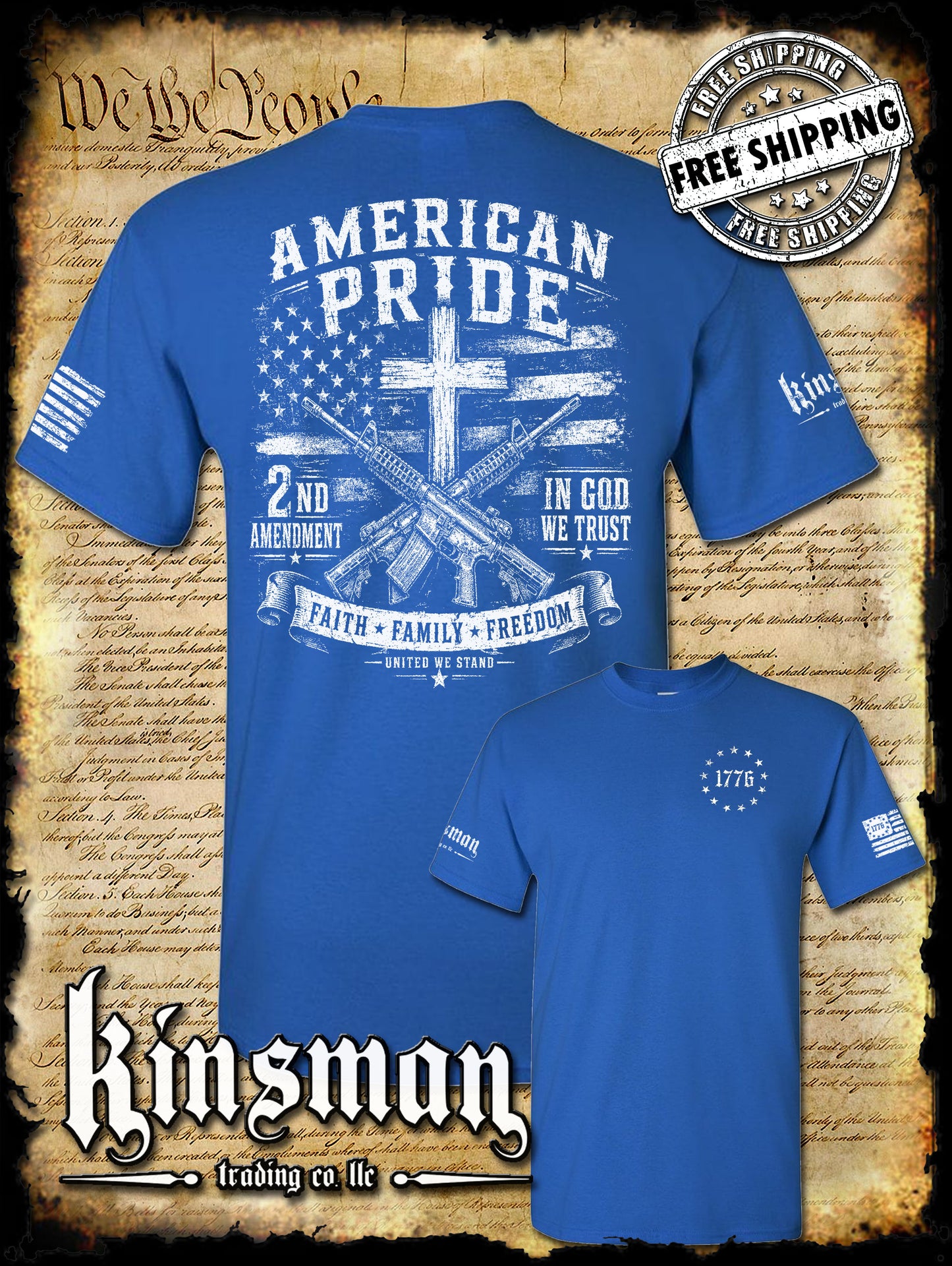 American Pride 2nd Amendment T-Shirt