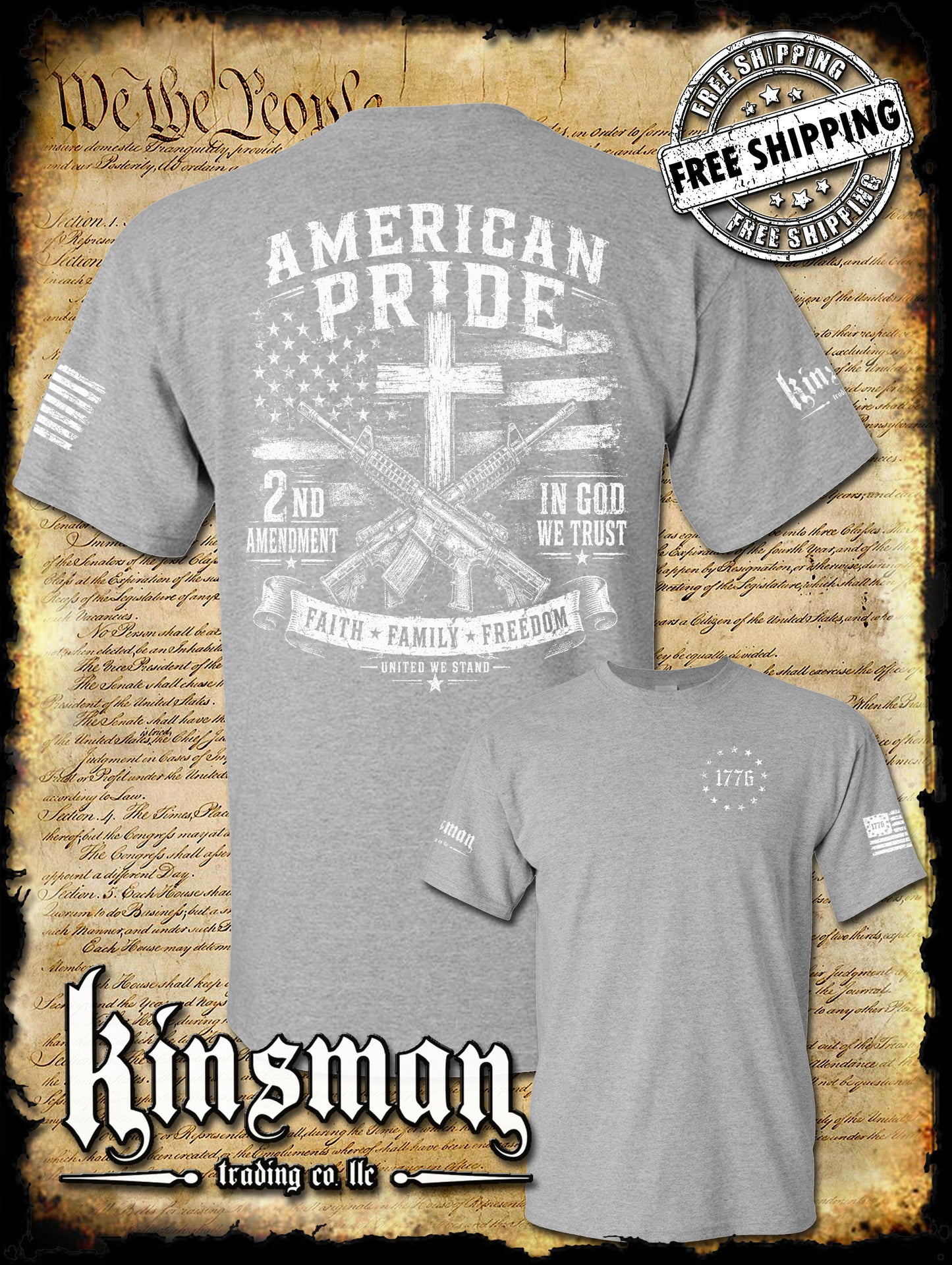 American Pride 2nd Amendment T-Shirt