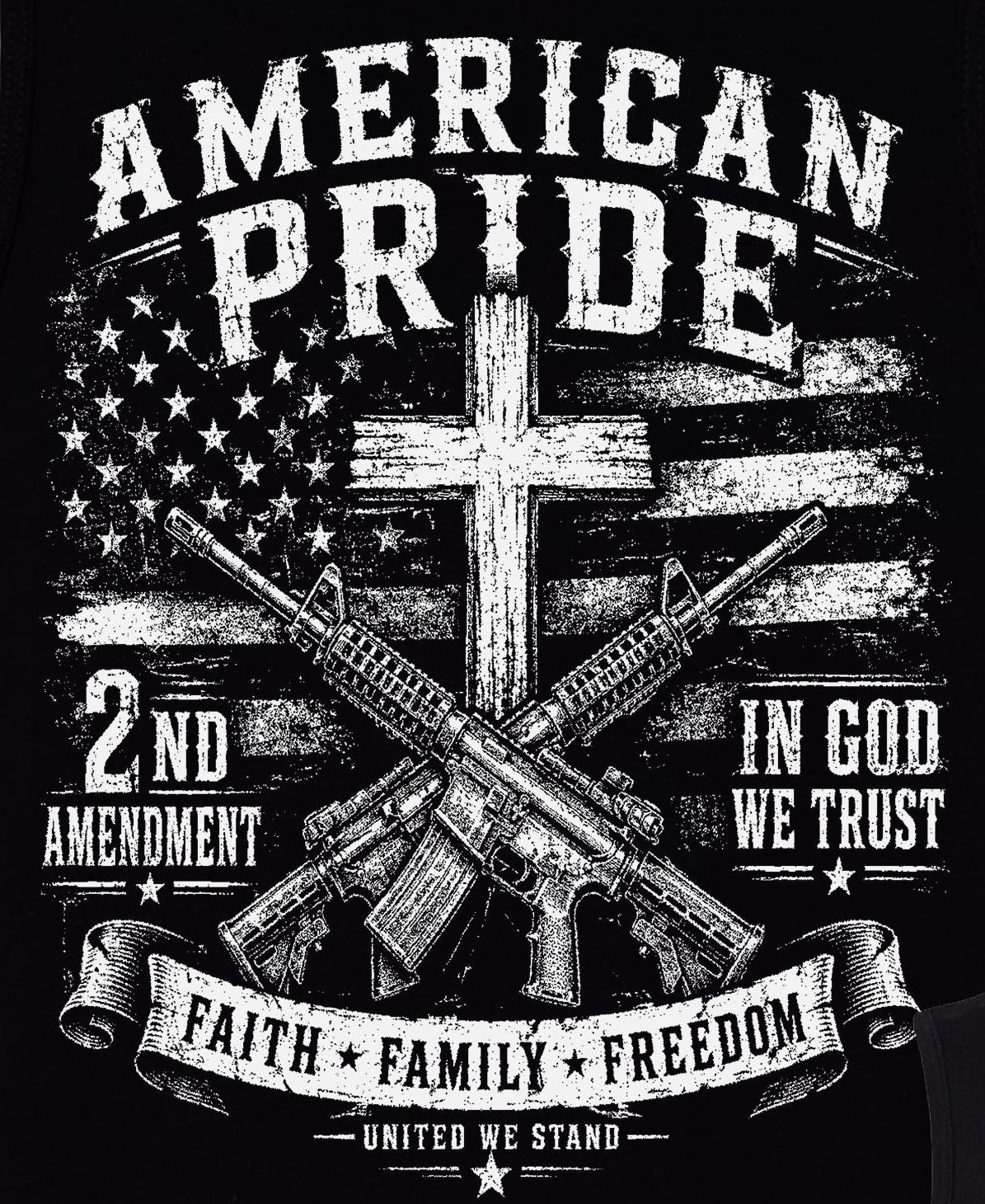 American Pride 2nd Amendment Tank Top T-Shirt
