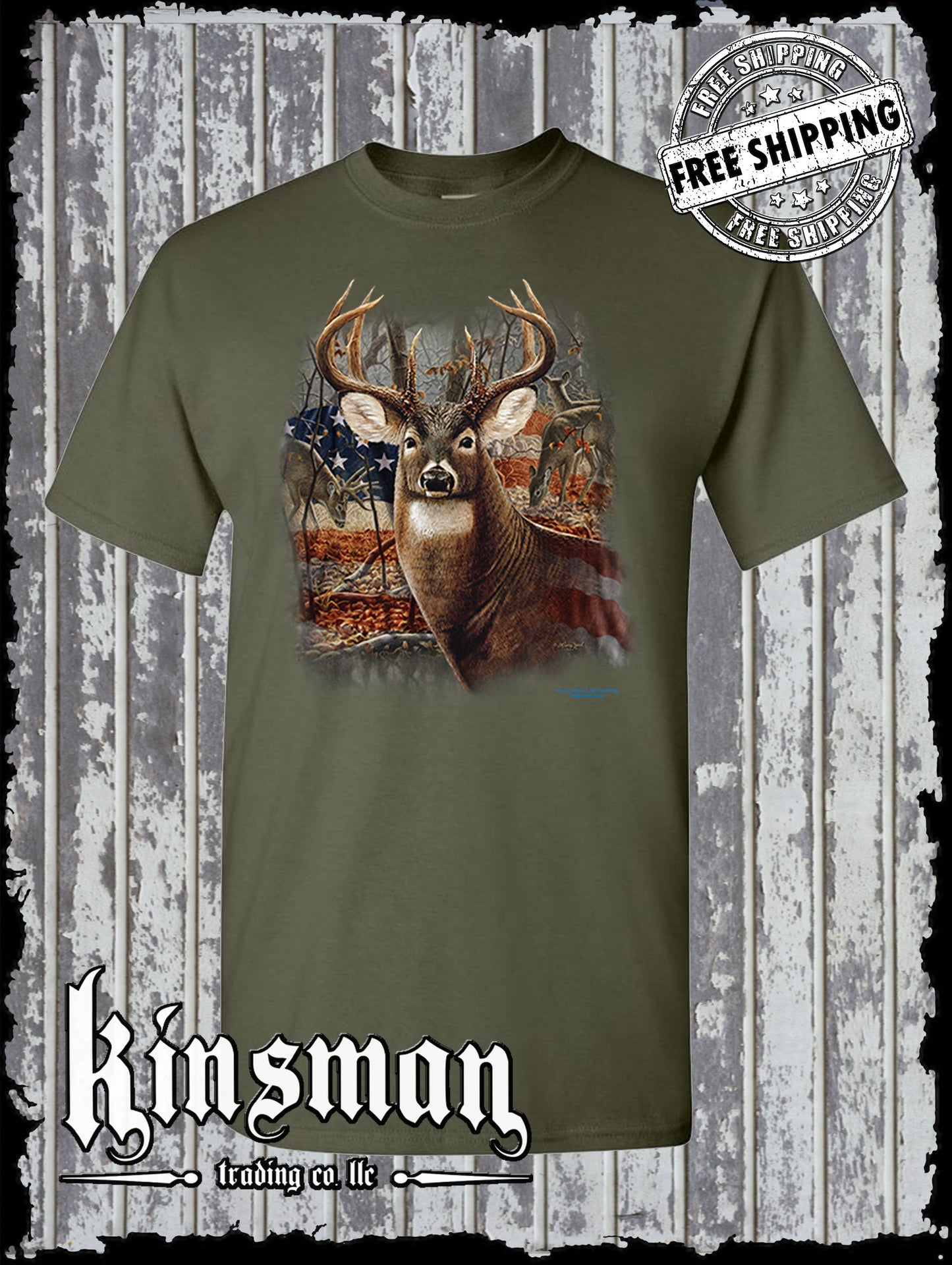 American Deer T-Shirt