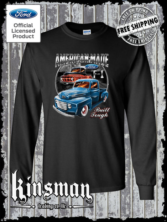 American Made FORD F1 Pick Up Truck Long Sleeve T-Shirt