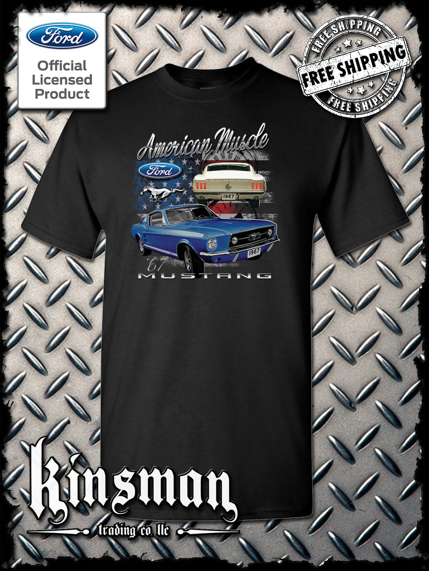 Ford American Muscle Mustang T-Shirt