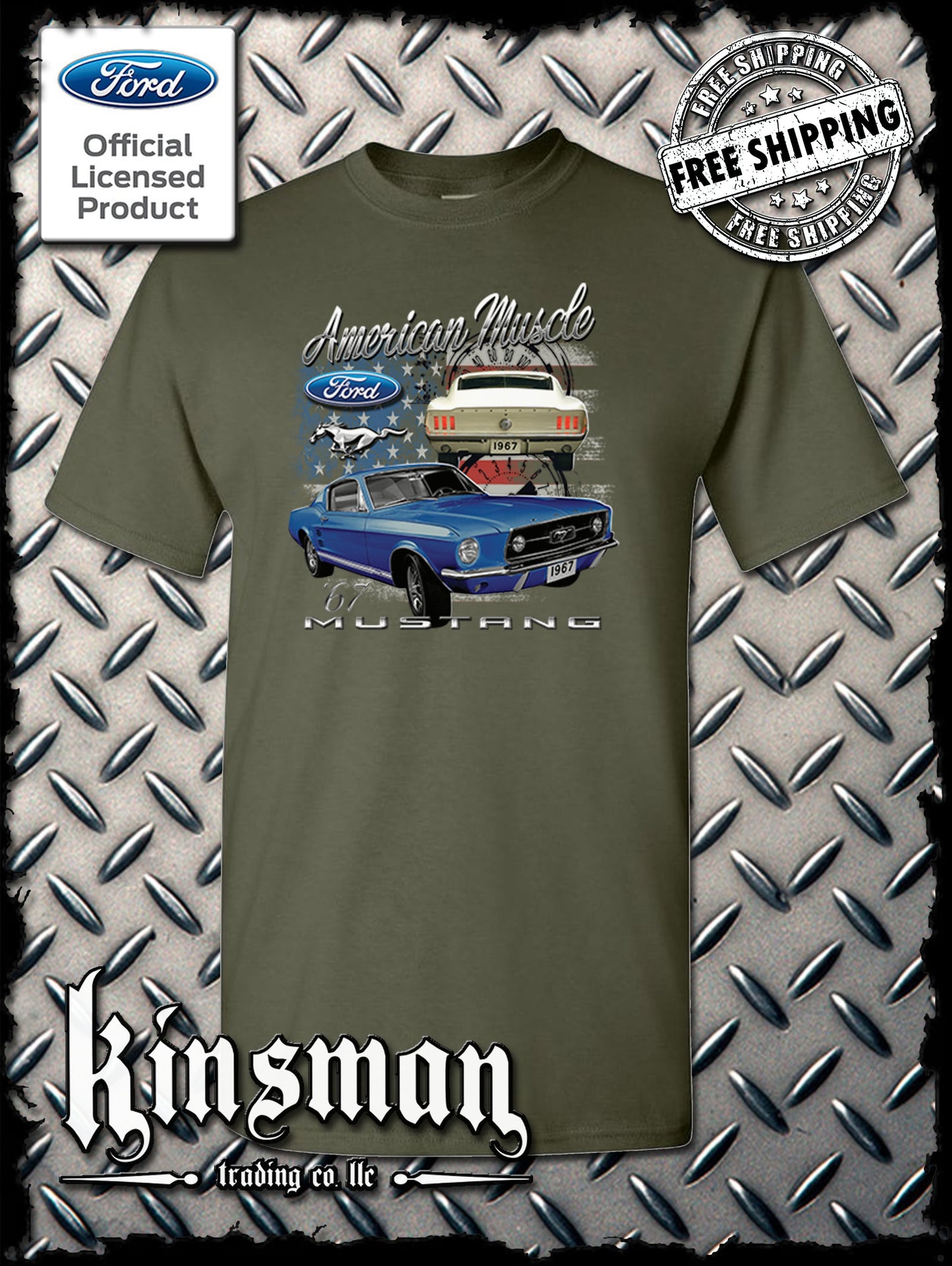 Ford American Muscle Mustang T-Shirt