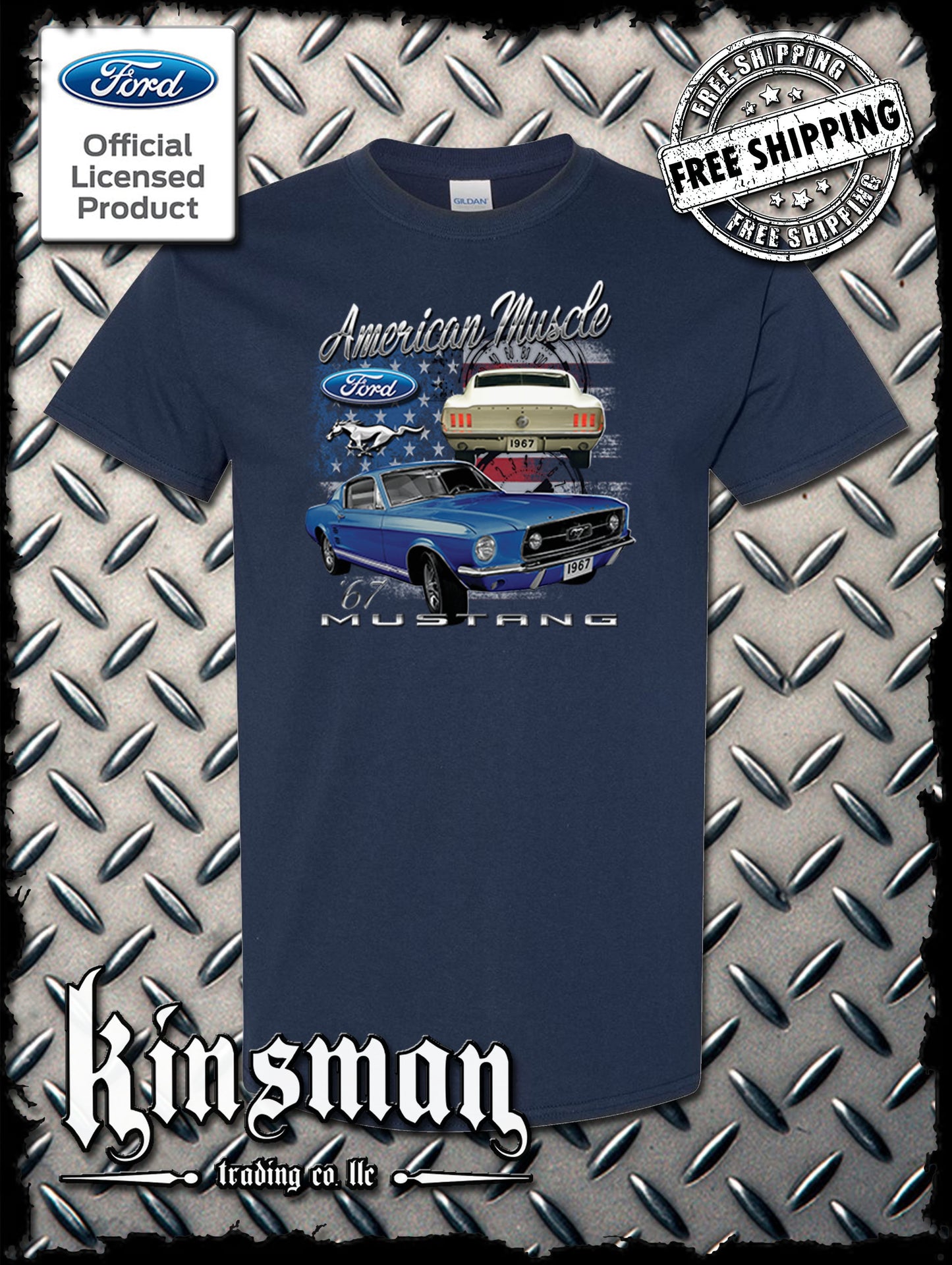 Ford American Muscle Mustang T-Shirt