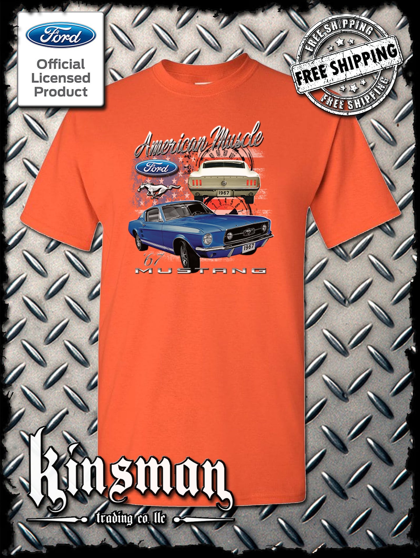 Ford American Muscle Mustang T-Shirt