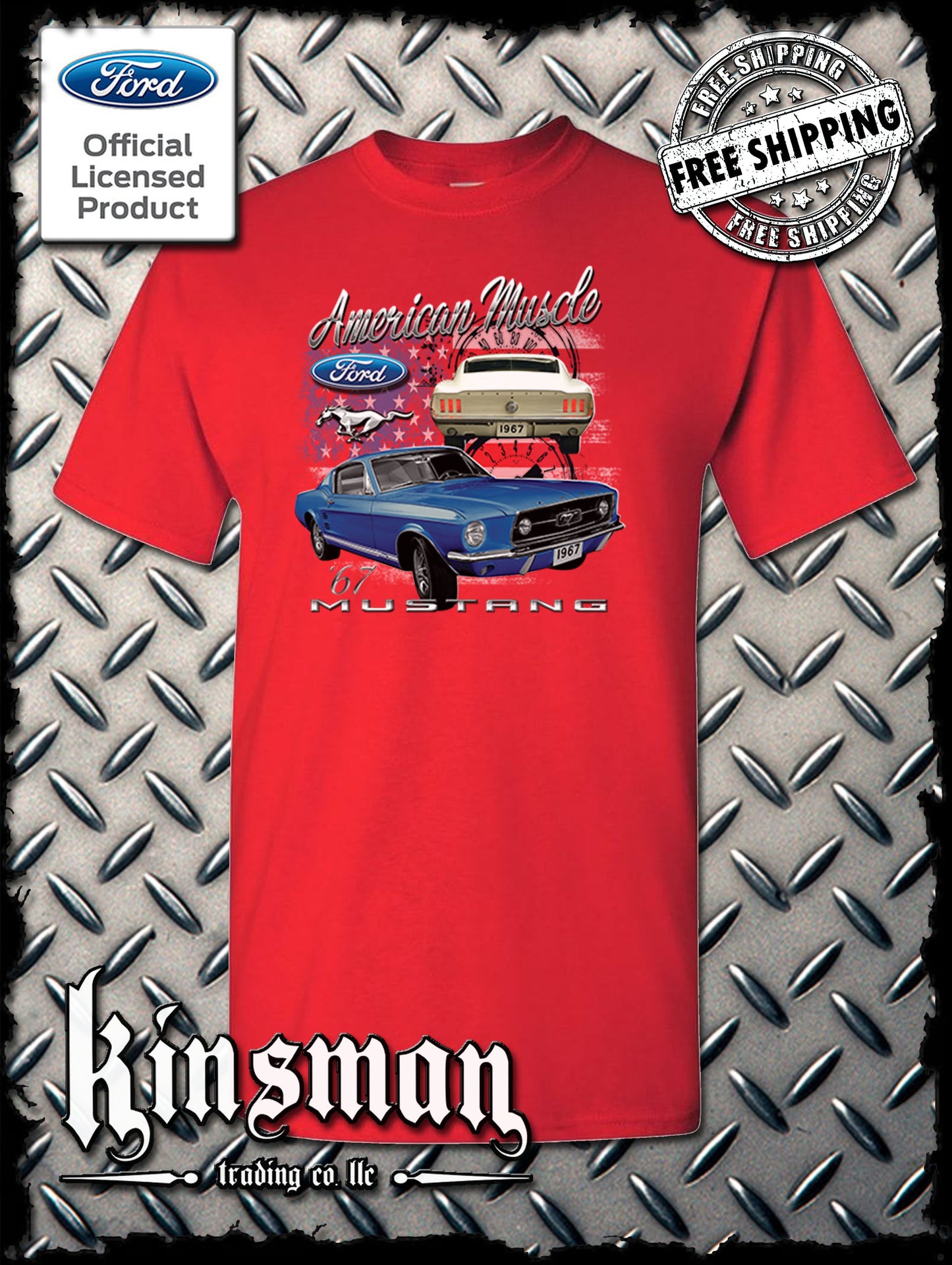 Ford American Muscle Mustang T-Shirt