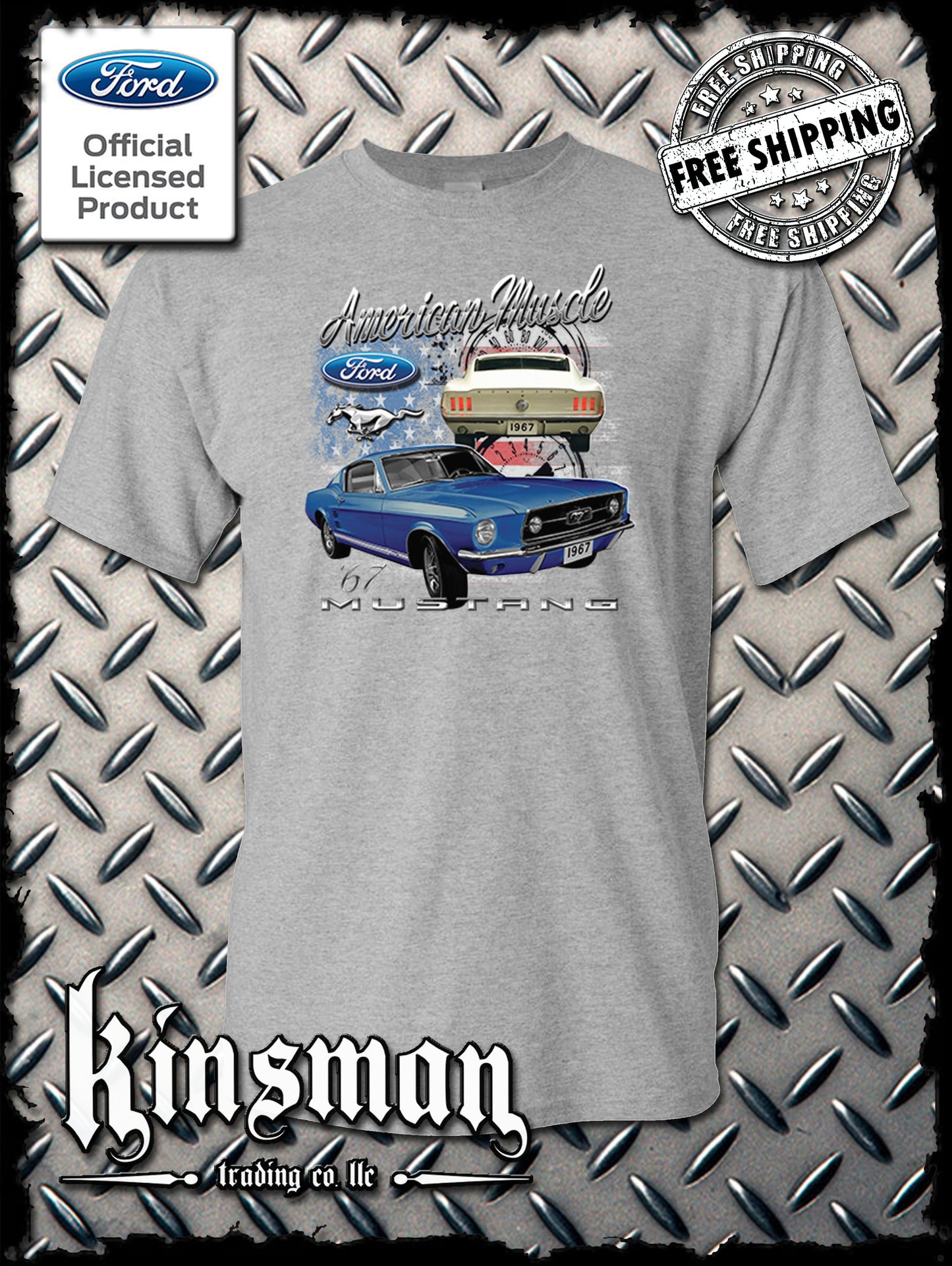 Ford American Muscle Mustang T-Shirt