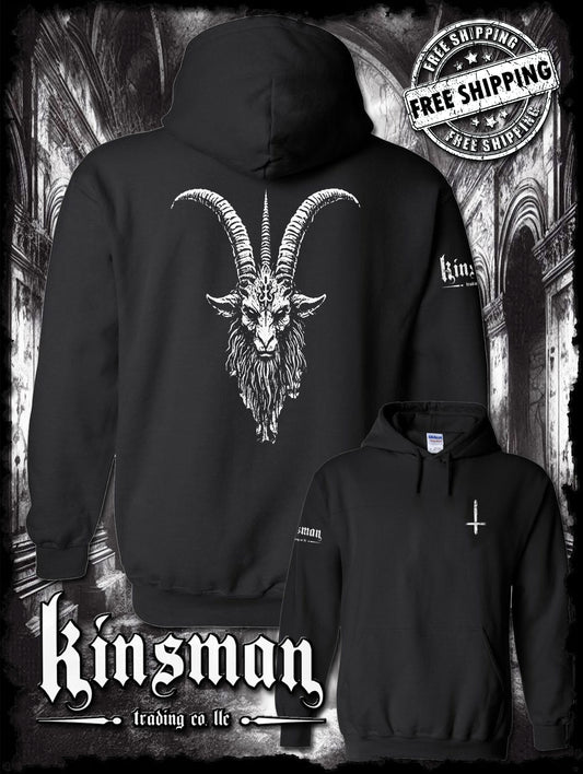Baphomet Goat Head Hoodie / Sweatshirt