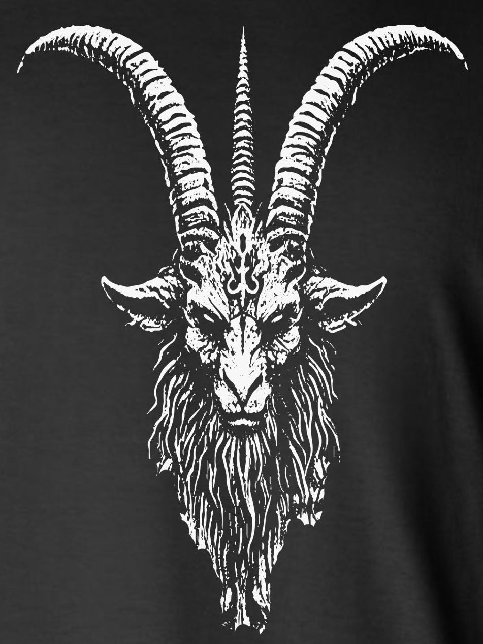 Baphomet Goat Head 2-Sided T-Shirt