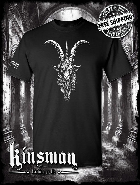 Baphomet Goat Head T-Shirt