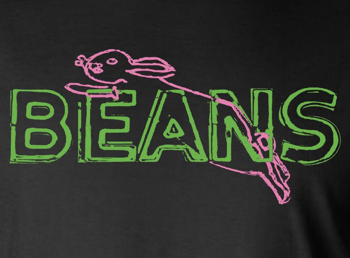 Saginaw BEANS Bunny Original T-Shirt - Michigan Landmark Souvenir Flint Detroit