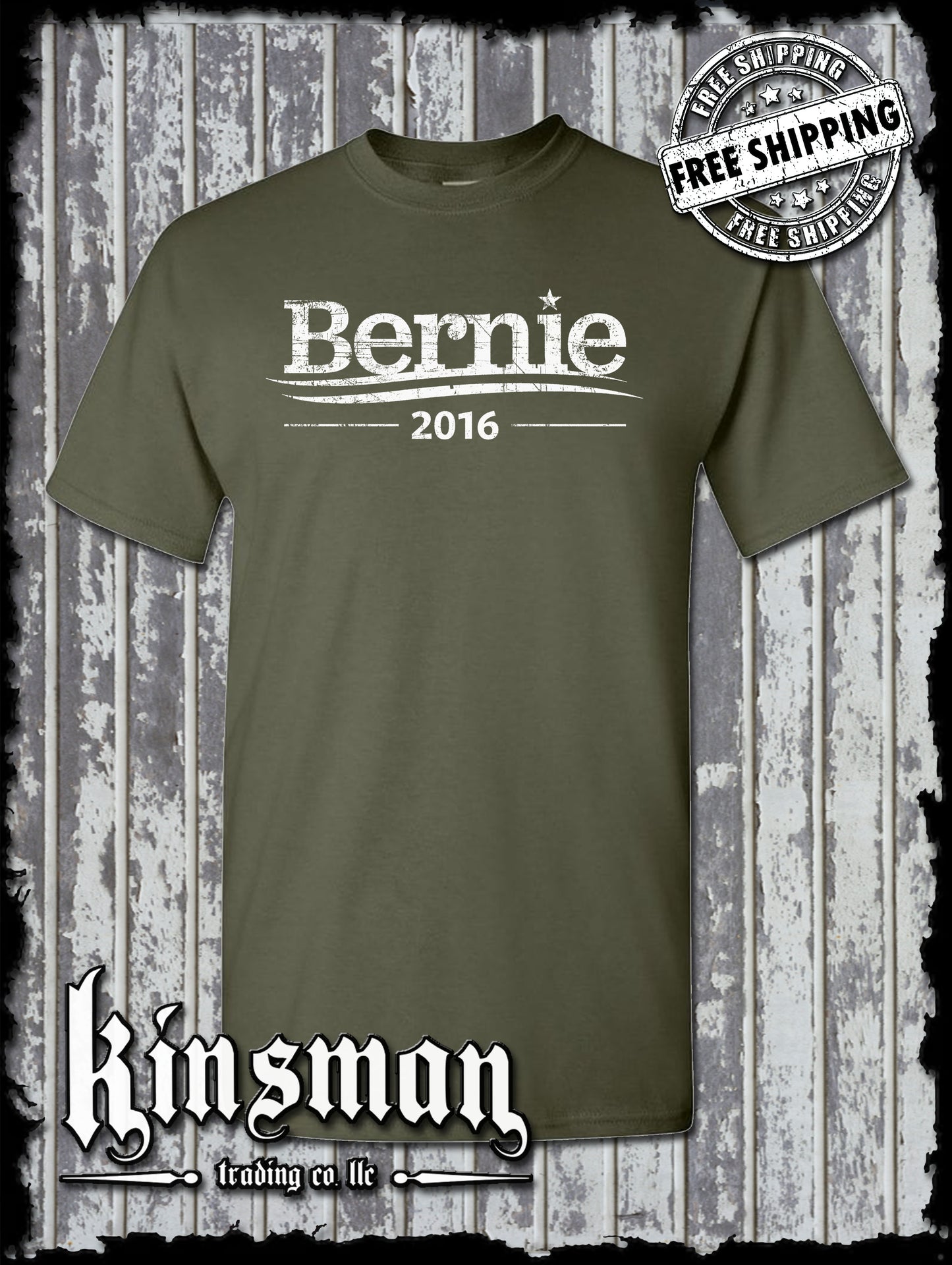 Bernie Sanders For President 2016 Retro Political T-Shirt - Obama Democrat Tee
