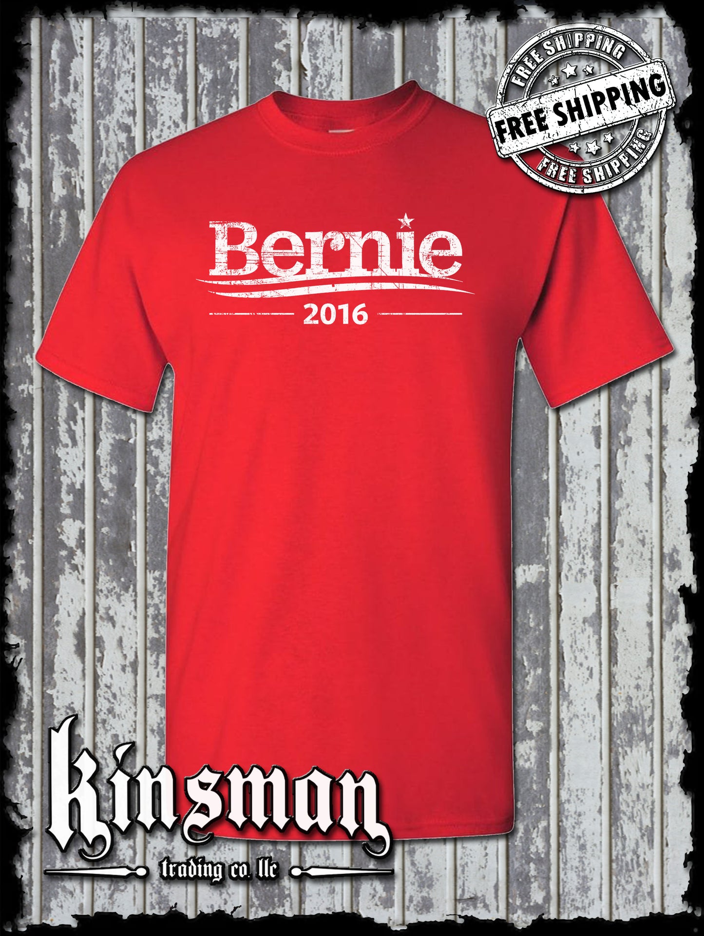 Bernie Sanders For President 2016 Retro Political T-Shirt - Obama Democrat Tee