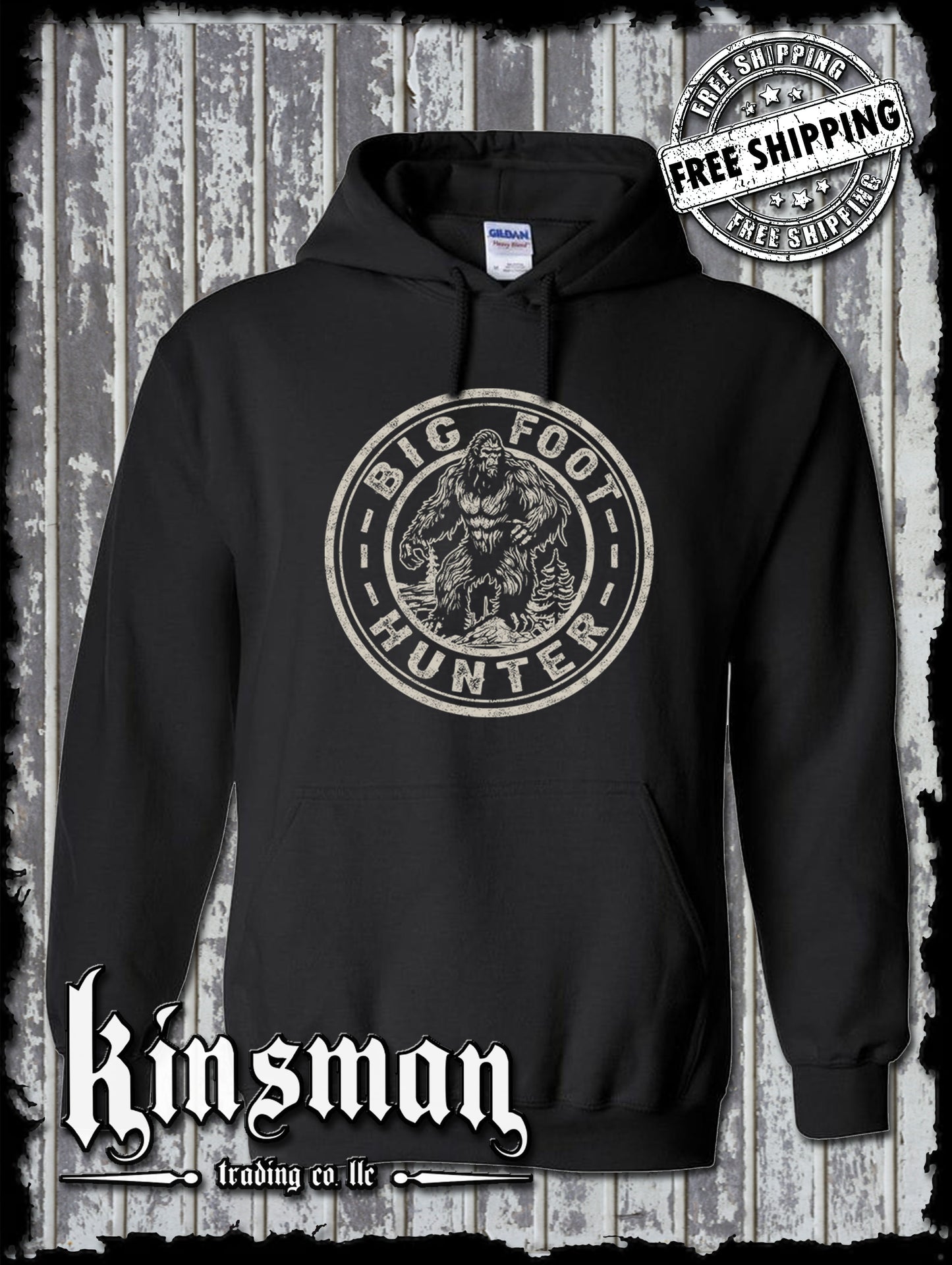 Bigfoot Hunter Hoodie / Sweatshirt