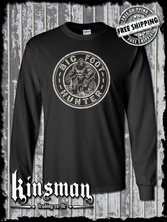 Bigfoot Hunter Long Sleeve T-Shirt